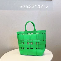 hollow handbags and purses luxury woven tote bag designer bags for women shoulder crossbody bag 2022 shopper basket bags clutch