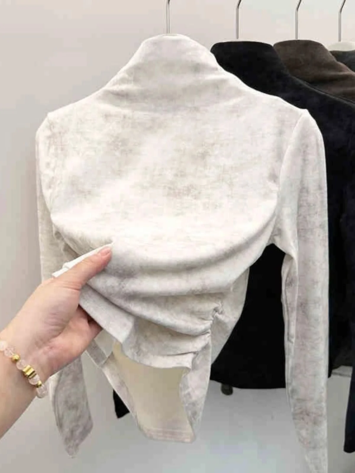 Плюс размер Dralon внутренняя одежда нижняя рубашка с принтом тай-дай женская