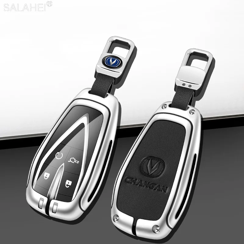 

Car Remote Key Fob Case Cover For Changan CS35 CS55 CS75 CS85 CS95 Plus EADO RAETON CS15 V3 V5 V7 2018 COUPE 2019 2020 Keychain
