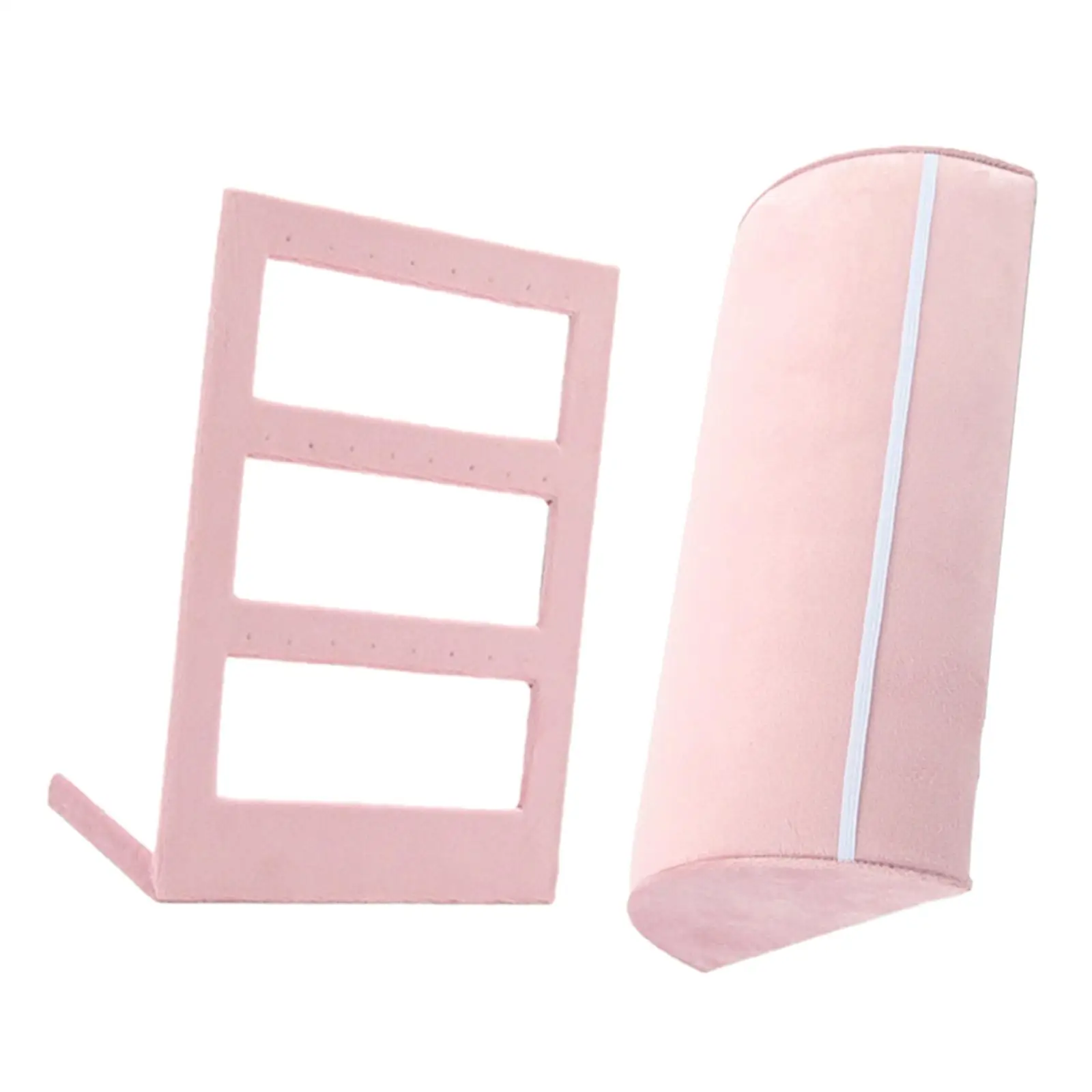 

Flannel Jewelry Display Stand Organizer Holder Storage Rack for Selling Dresser Tradeshow Home Retail Store