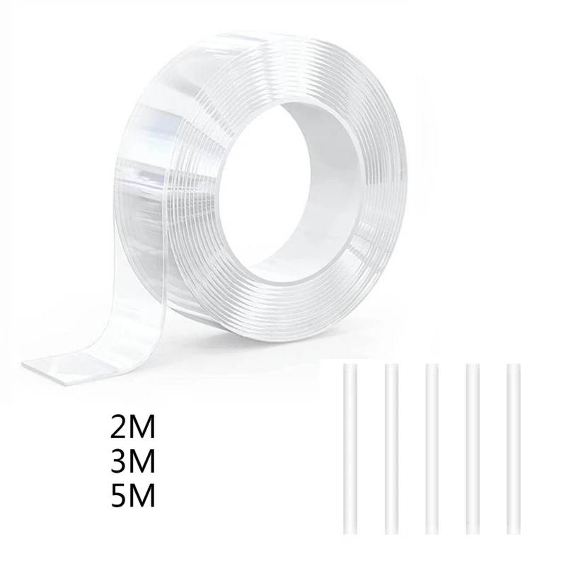 

Washable Reusable Tape Ultra-strong Double Sided Adhesive Clear Tape Tape Kitchen Home Waterproof Stickers