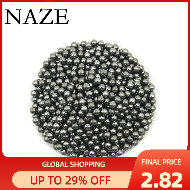 NAZE  GCR15 100Cr6 Solid Ball High Precision 6.0 6.35 6.345 6.38 6.4 7.0 7.144 7.08 7.9mm Steel Ball Suitable for Linear Guide