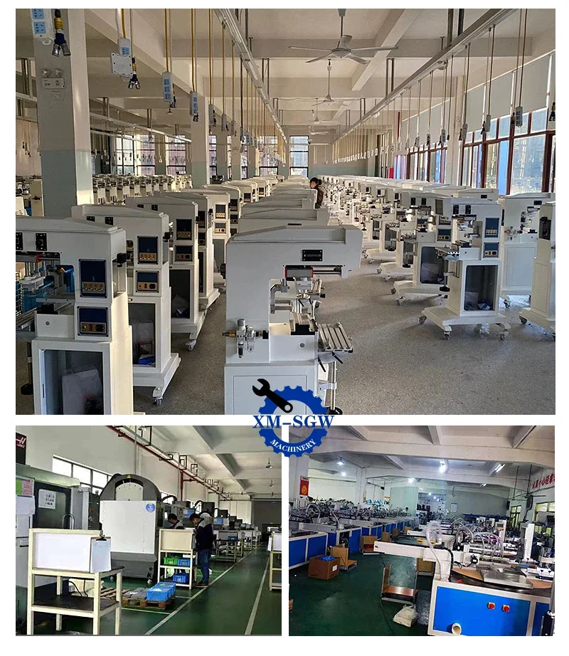 Горячая продажа автоматический одноцветный трафаретный принтер машина для