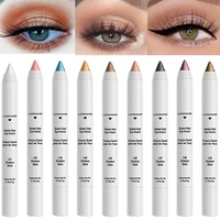 pearl silkworm glitter eyeshadow pencil long lasting waterproof shimmer eye shadow pencil eye makeup pallete tools 11 colors