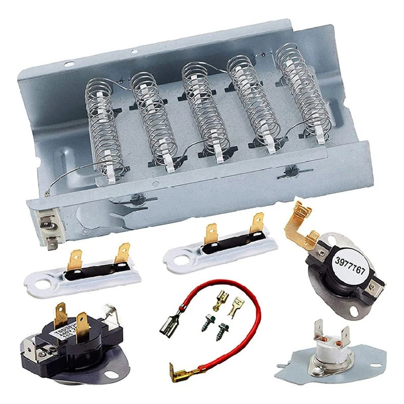 

279838 279816 Dryer Heating Elements And Thermostat Dryer Heating For Whirlpool Kenmore Amana
