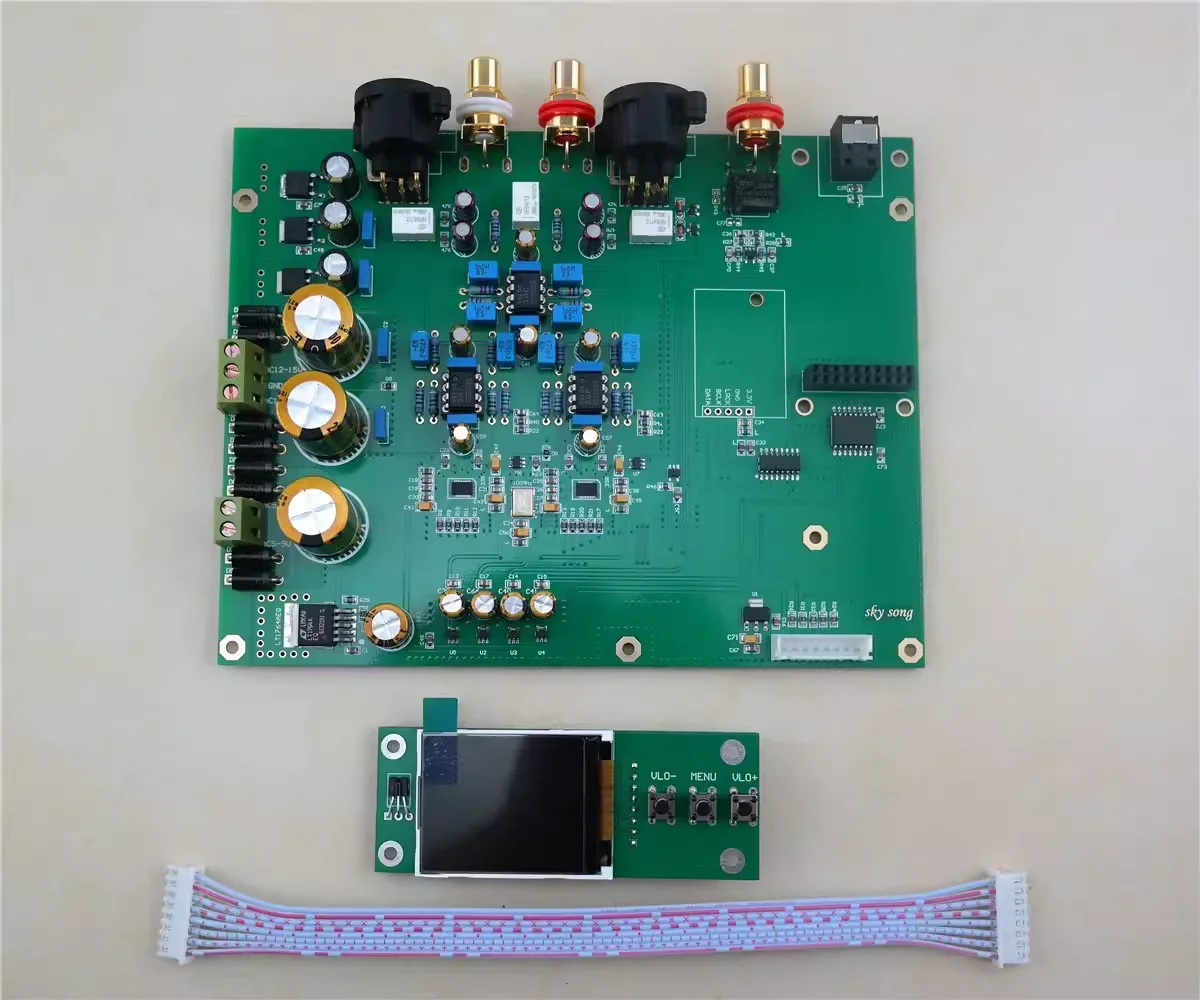 Двойной декодер ES9038q2mDAC Hi-Fi коаксиальный PCM384k DSD128 комплект USB DSD512 ES9038