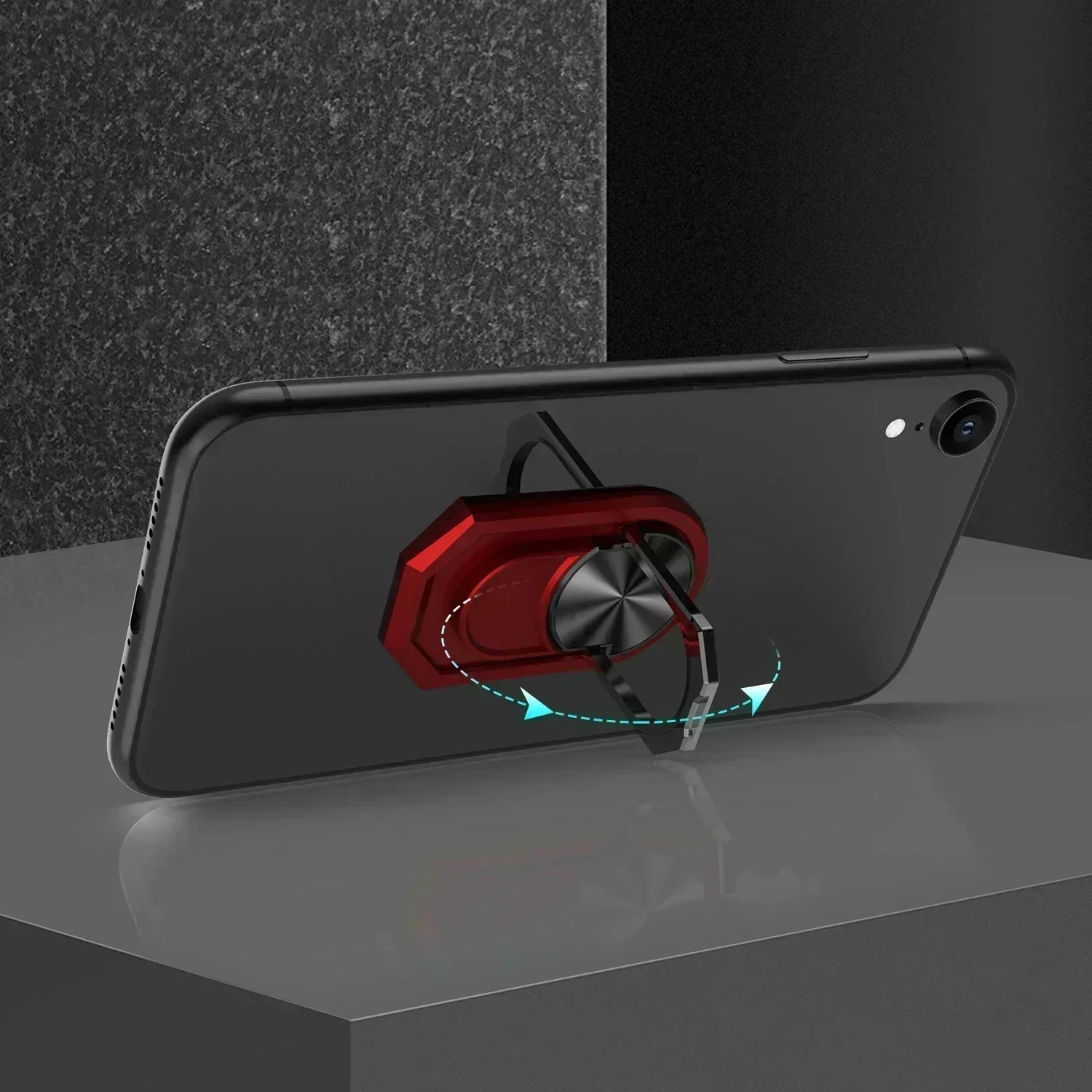 Роскошный противоударный кольцевой держатель для Hotwav Note 12 2024 мягкий силиконовый