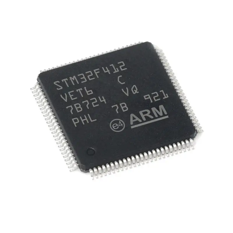 STM32F412RET6 / RGT6 / VGT6 / VET6 32-bit microcontrollers new and original