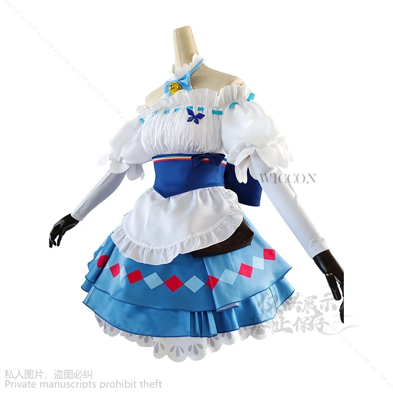 Аниме-игра Arknights Eyjafjalla The Hvit Aska Picnic Before Trip женский карнавальный костюм пушистая