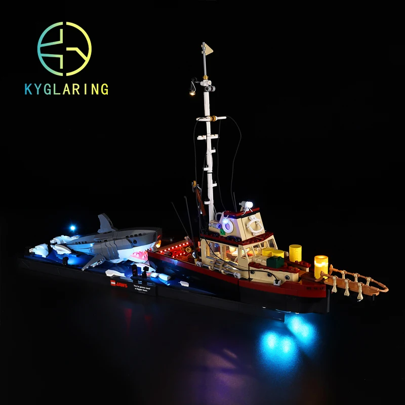 Набор светодиодных светильников Kyglaring для 21350 челюсти блоки строительные игрушки
