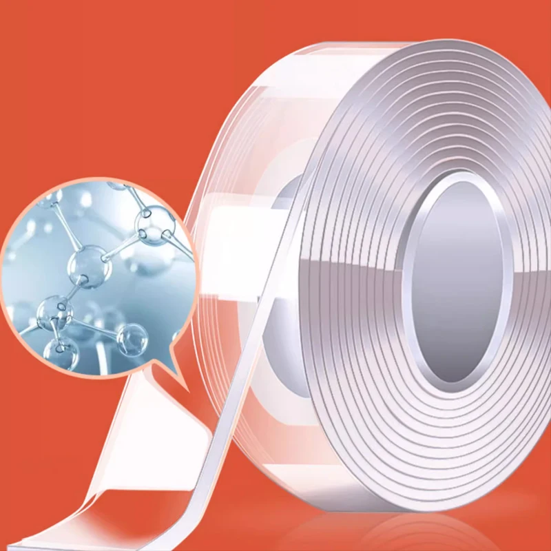 

3M Waterproof Transparent Double Sided Nano Tape Reuse Home Tapes Adhesives Porcelain wood metal plastic Super Glue