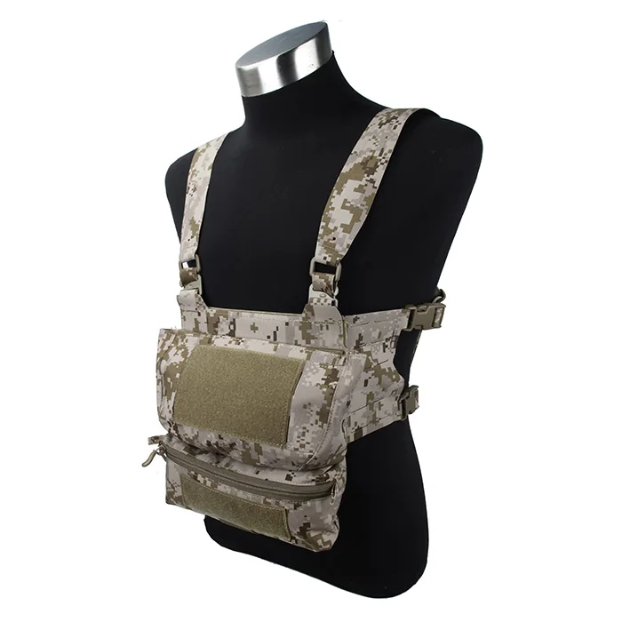 

TMC H Type Strap Tactical Wide Harness Chest Rig Set AOR1 TMC3631