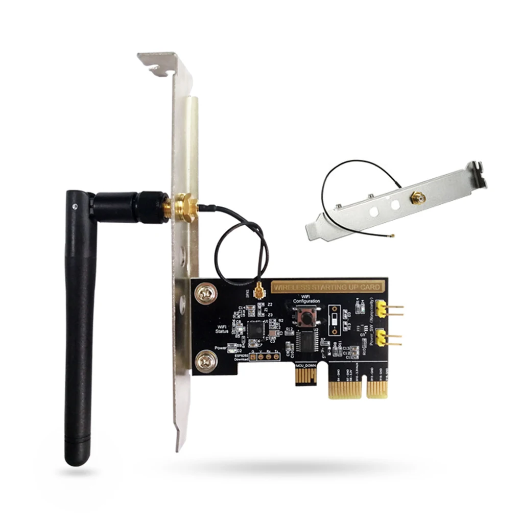 

Релейный модуль Wi-Fi, компьютерный пульт дистанционного управления, интерфейс PCI-E, карта запуска с таймером, для настольного ПК, с двумя пласт...