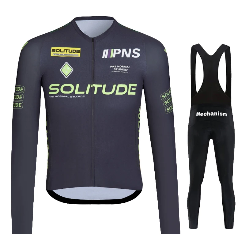 

Autumn Cycling Jersey Set Raphaful Long Sleeve Bicycle Cycling Clothing Mountain Bike Wear Clothes Maillot Ropa Ciclismo