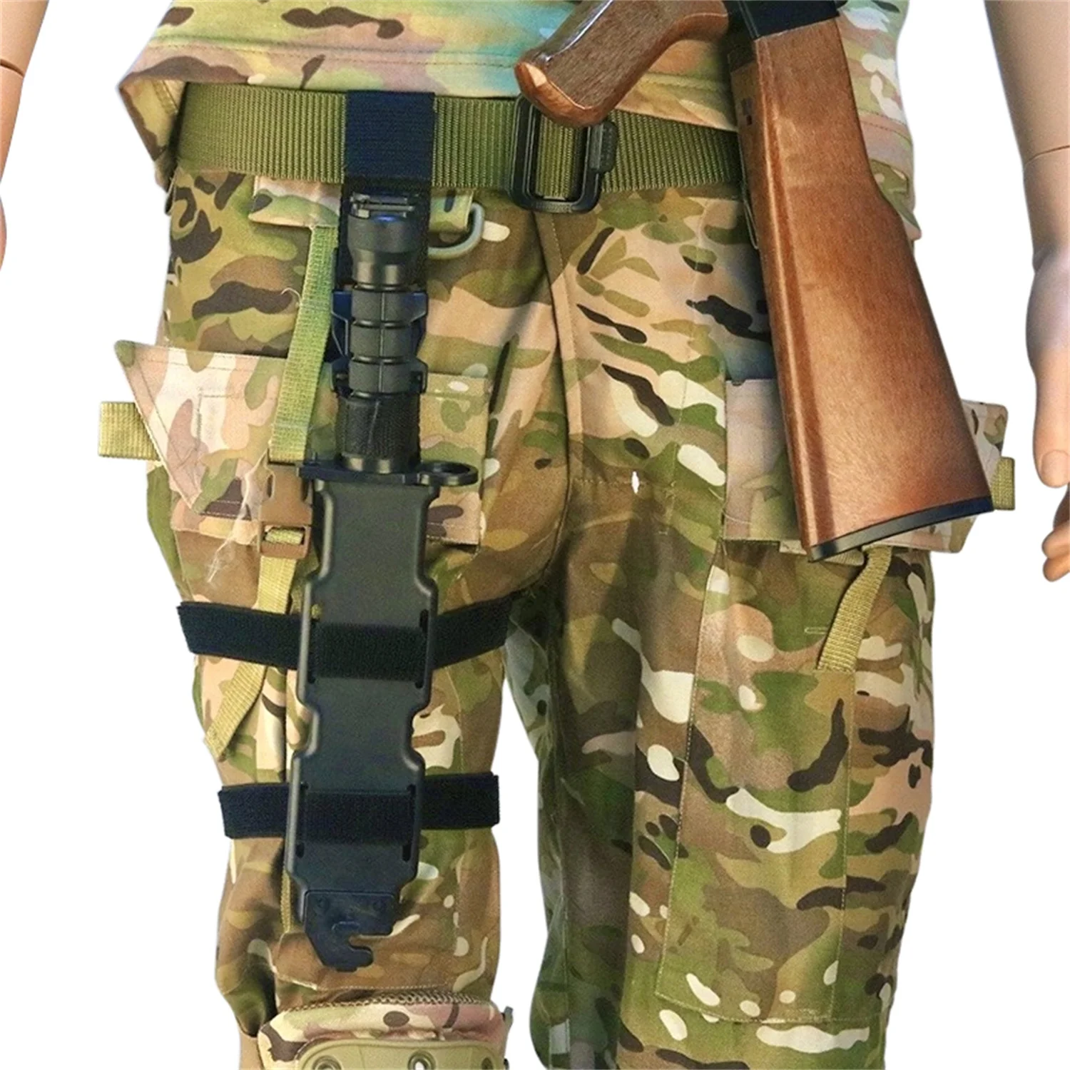 Резиновый Тренировочный Нож M9 Тактический Неметаллический Многофункциональный