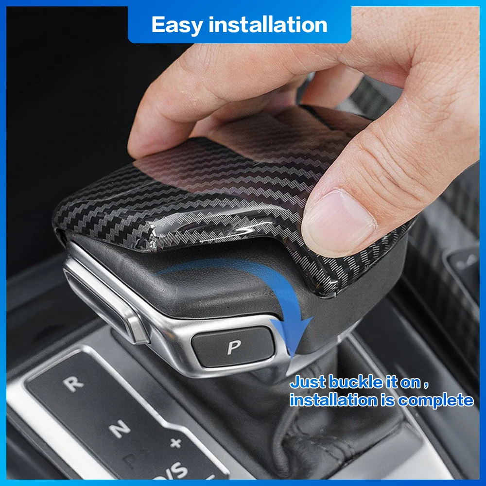 1X чехол для рычага переключения передач Trim автомобильные аксессуары AUDI A4 B8 B9 A5 A6 C5