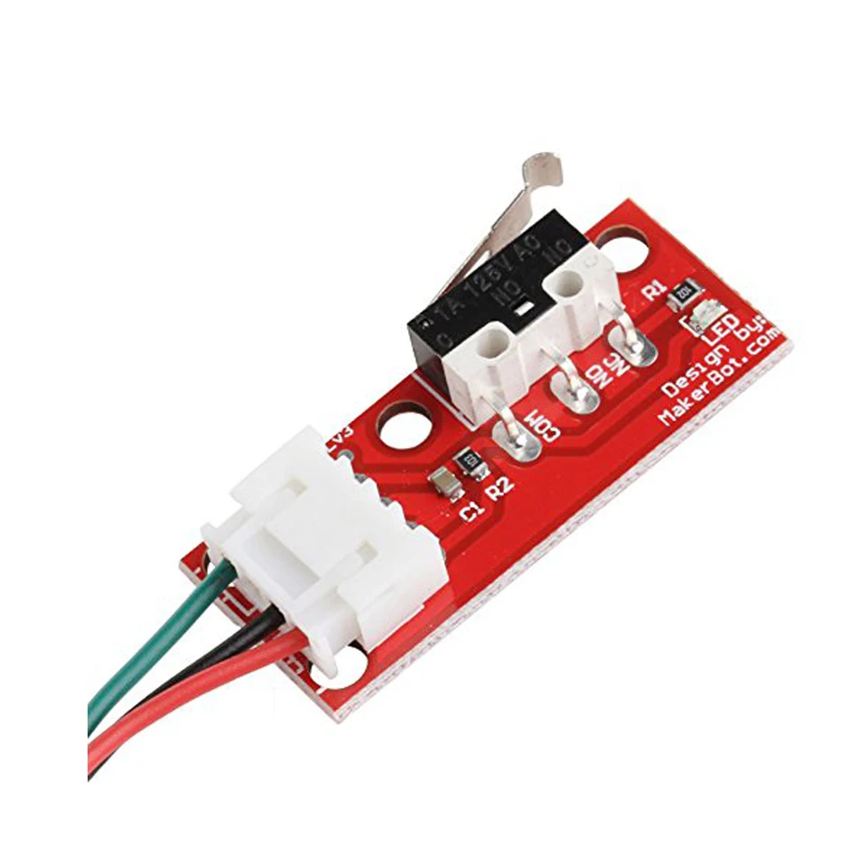 6Pcs 3D Printer Parts Endstop Mechanical Limit Switch with 3 Pin 70cm Cable RAMPS 1.4 Control Board Part Limit Switch images - 6