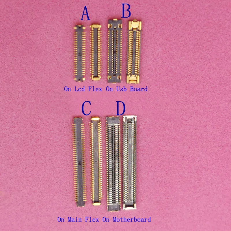 

5-10Pcs Lcd Display Screen Flex FPC Connector For Samsung Galaxy S20 FE S20FE 5G G7810 G781 M51 M515 M515F Plug Board 78 40 Pin