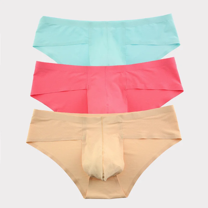 

Новые мужские брифы бесшовное белье для мужчин, мужские брифы с U-образным мешочком, мужские брифы