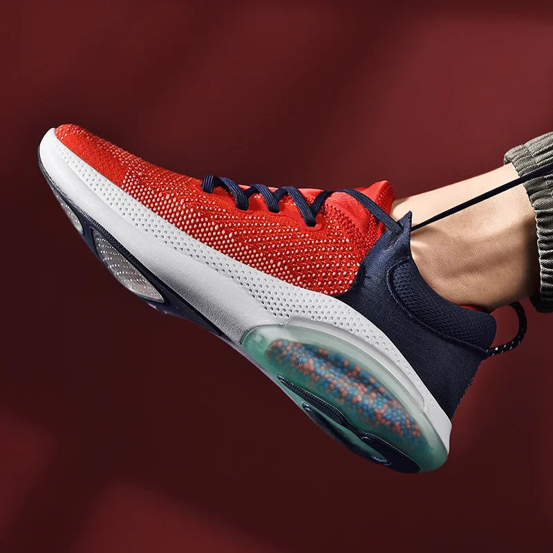 SALUDAS Men Running Shoes Breathable Mesh Sports Shoes Tennis Sports Shoes ​Soft Bottom Fashion Casual Shoes Sneakers