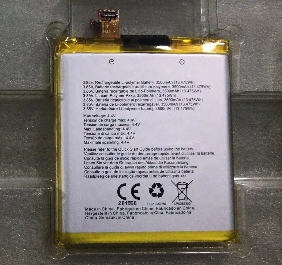 Новый оригинальный 3 85 V 3500mAh LPN385350 аккумулятор для смартфона Crosscall CORE-X3 X3 - купить