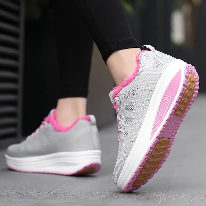 

Sneakers Women Walkling Shoes Fashion Platform Shoe Female Casual Outdoor Fitness Shoes Street Footwears Incresing Height