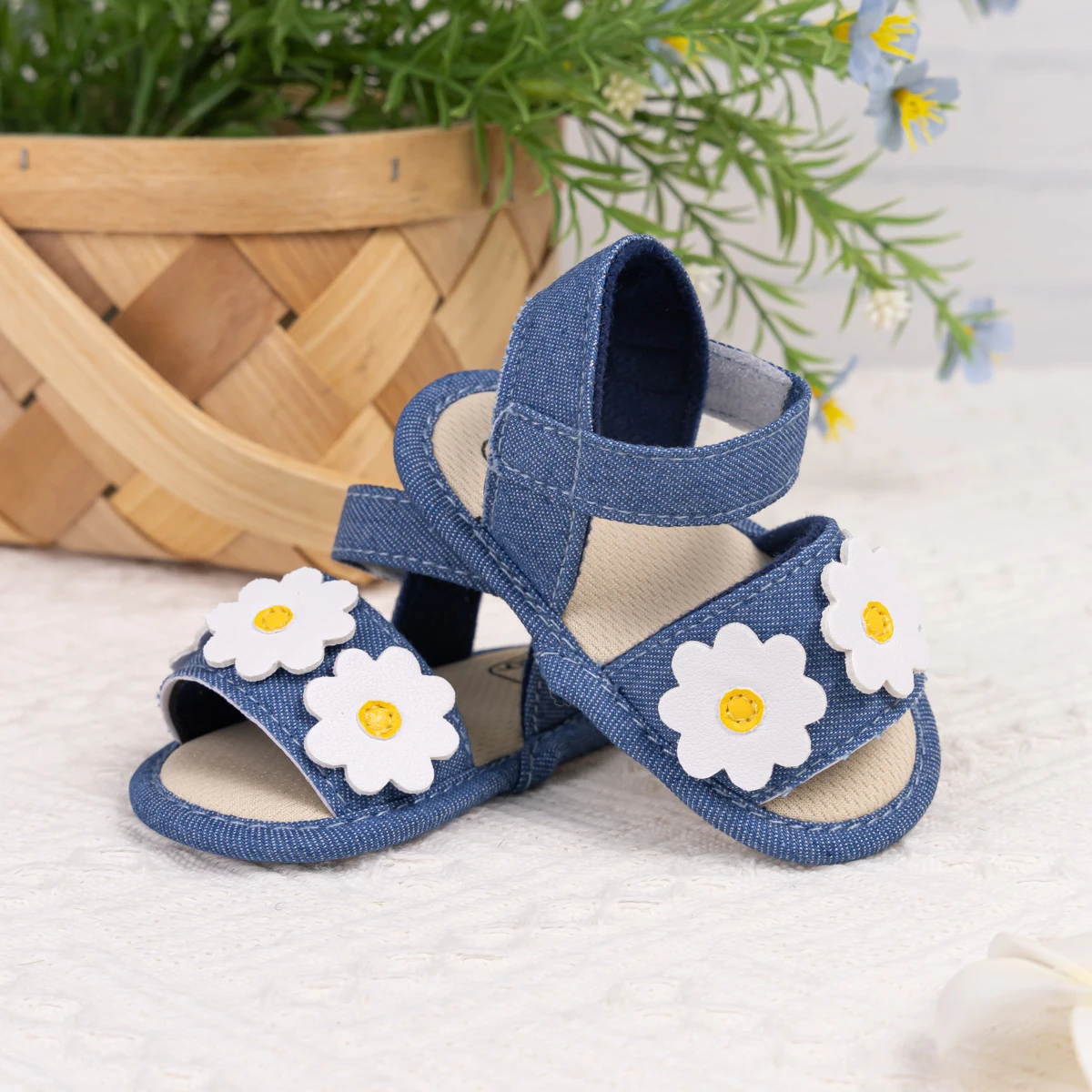 KIDSUN Детские Сандалии Для Новорожденных