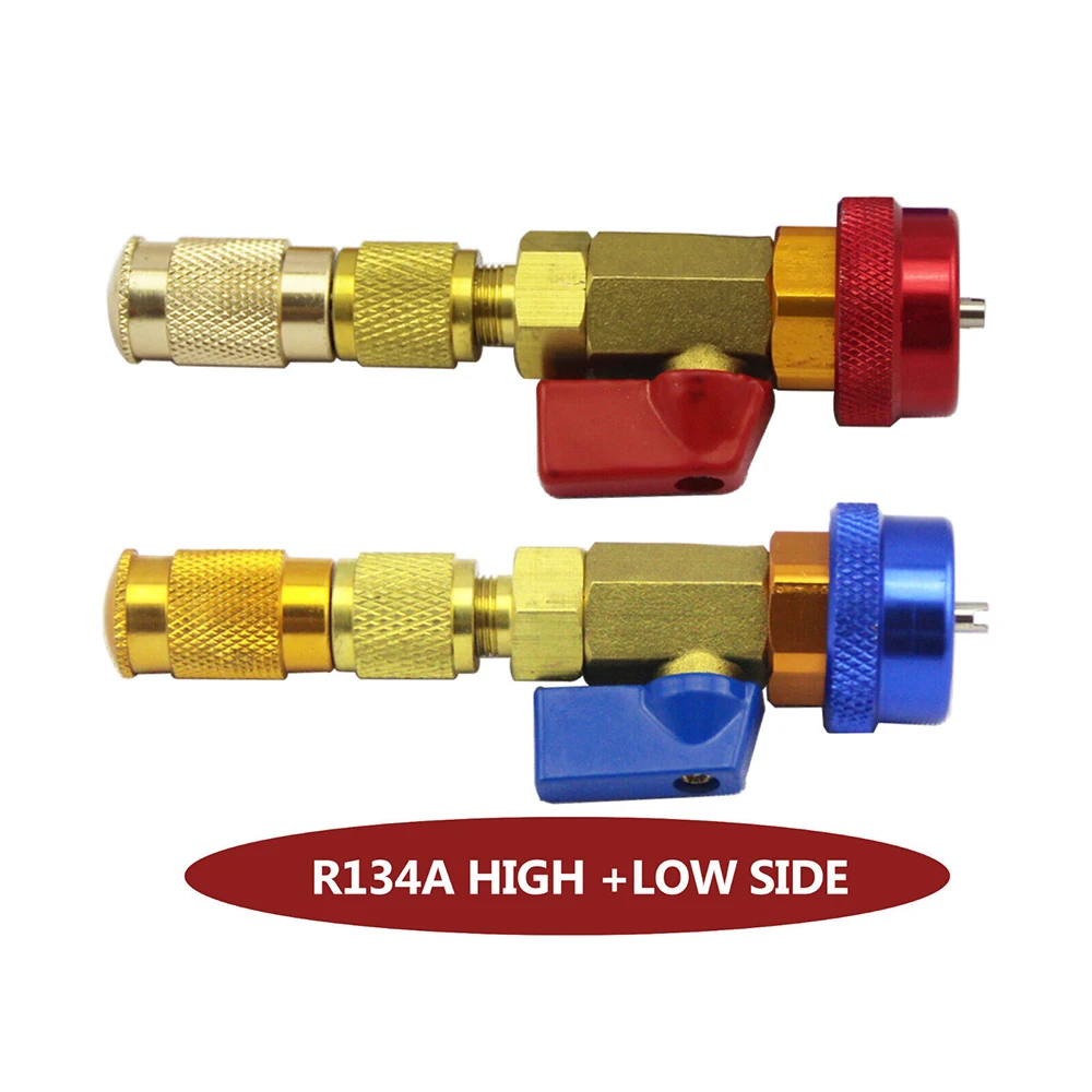 

R134A R1234YF Инструмент для быстрой установки инструмента для удаления сердечника клапана Инструмент высокого и низкого давления Инструмент для система кондиционера