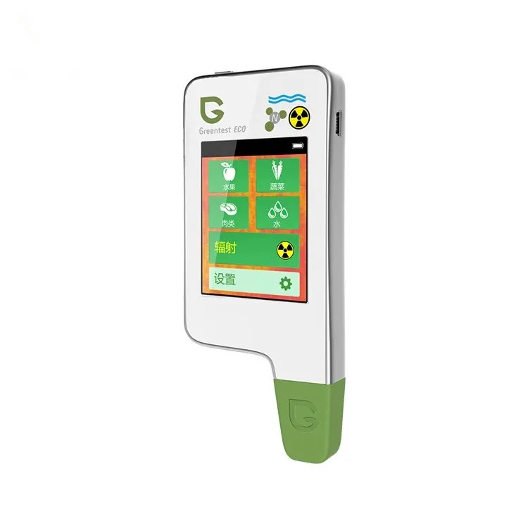 

Greentest Eco4FT Capacitive Screen Timer All-In-One Food Nitrate Meat Fruit Vegetable nuclear Radiation Detector Water TDS Meter