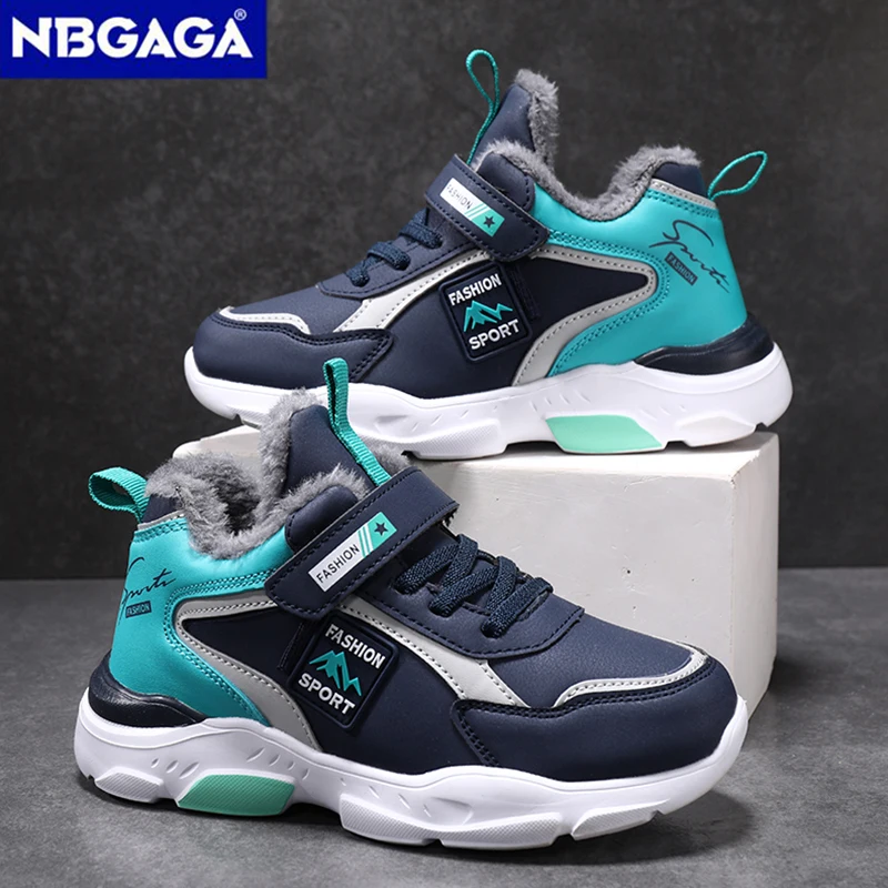 Outdoor Kid Running Shoes Sport Children’s Boy Winter Plus Warm Sneakers Waterproof Leather Girl Casual Trekking Shoes Outdoor Kid Running Shoes Sport Children’s Boy Winter Plus Warm Sneakers Waterproof Leather Girl Casual Trekking Shoes