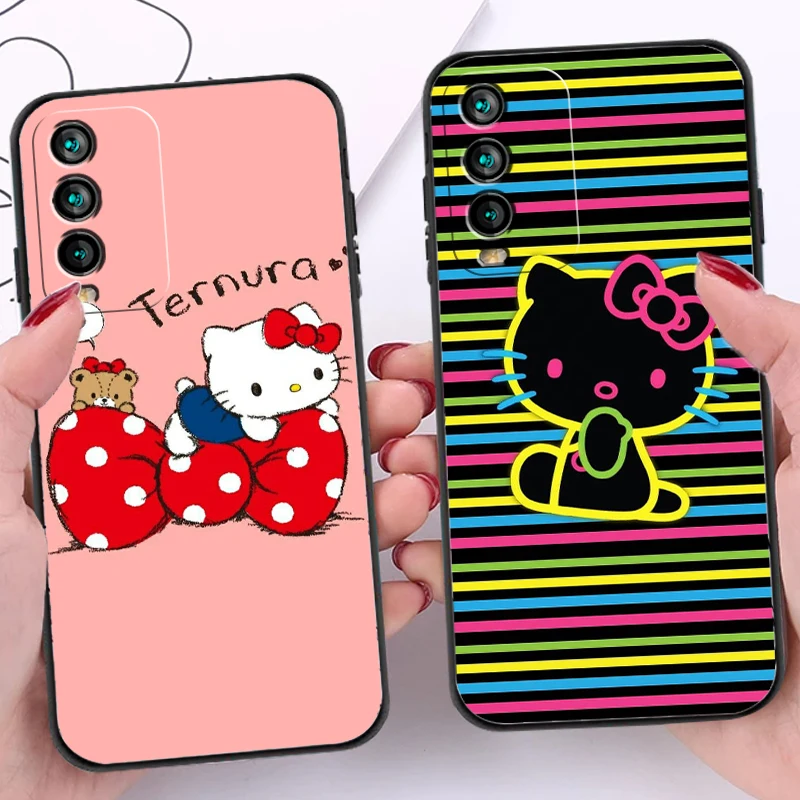

Hello Kitty 2022 Phone Cases For Xiaomi Redmi 9AT 9 9T 9A 9C Redmi Note 9 9 Pro 9S 9 Pro 5G Carcasa Back Cover Soft TPU
