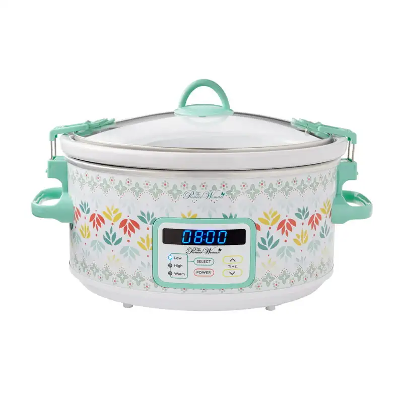 

Meandering Geo 6-Quart Digital Slow Cooker