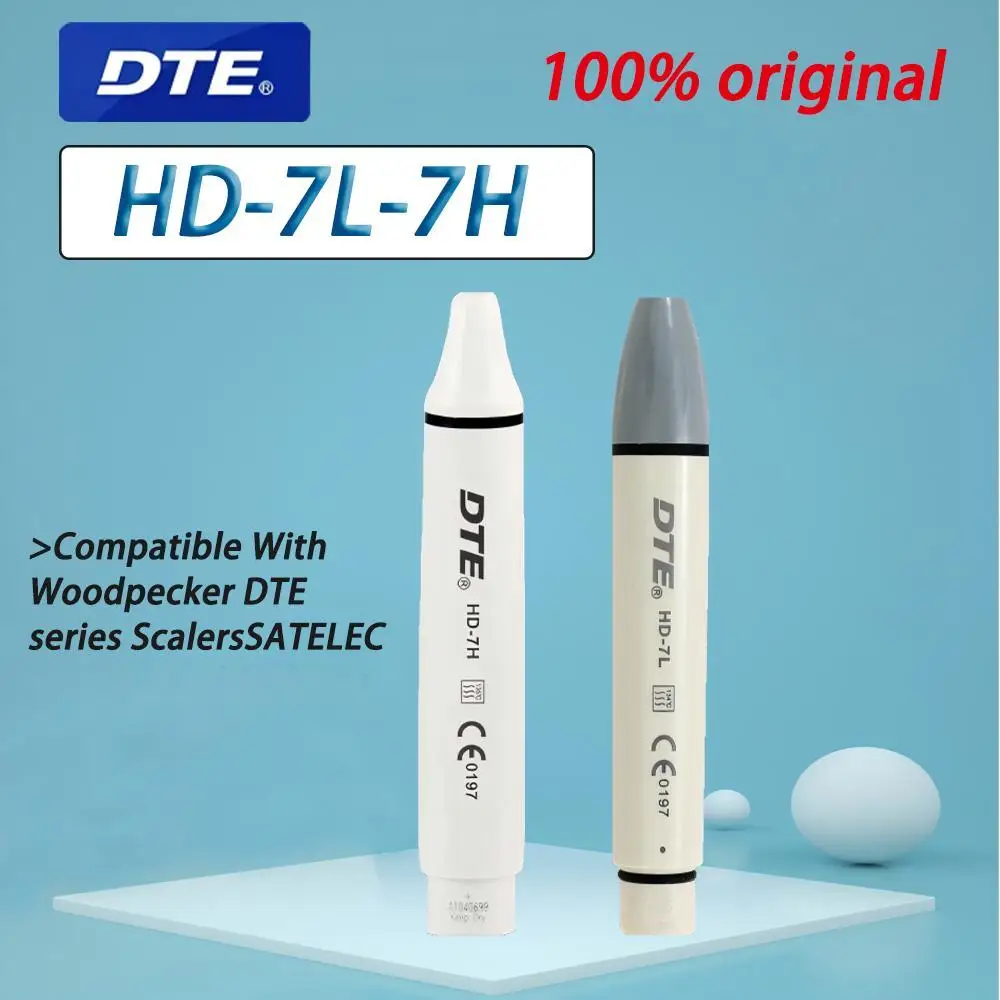 Фото Ультразвуковой стоматологический наконечник Woodpecker DTE HD-7L HD-7H с LED-подсветкой для чистки зубов №1
