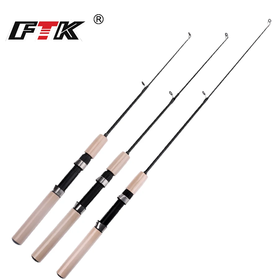 Телескопическая мини-удочка из углеродного волокна 55/65/75 см