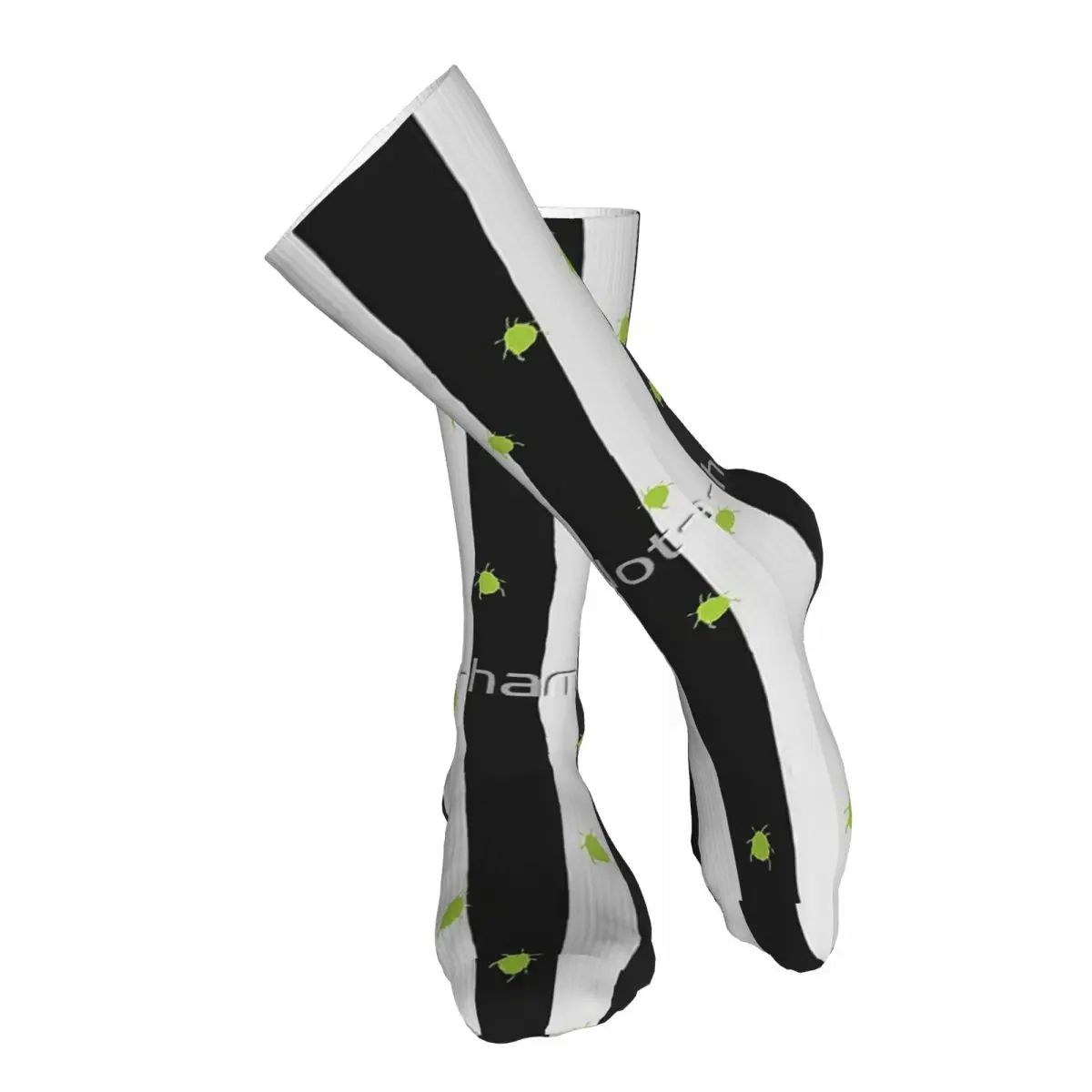 

Beetlejuice Pattern Socks Adult Stockings Moisture absorbent Suitable For Sports Thigh length Socks All Seasons