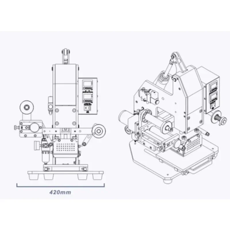 Пневматическая высокоскоростная штамповочная машина Автоматическая штамповка