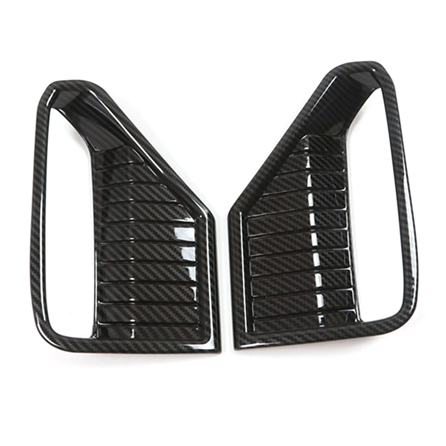 

Car Carbon Fiber ABS Rear Fog Light Frame Cover Trim Fit for Mitsubishi Xpander 2022 2023