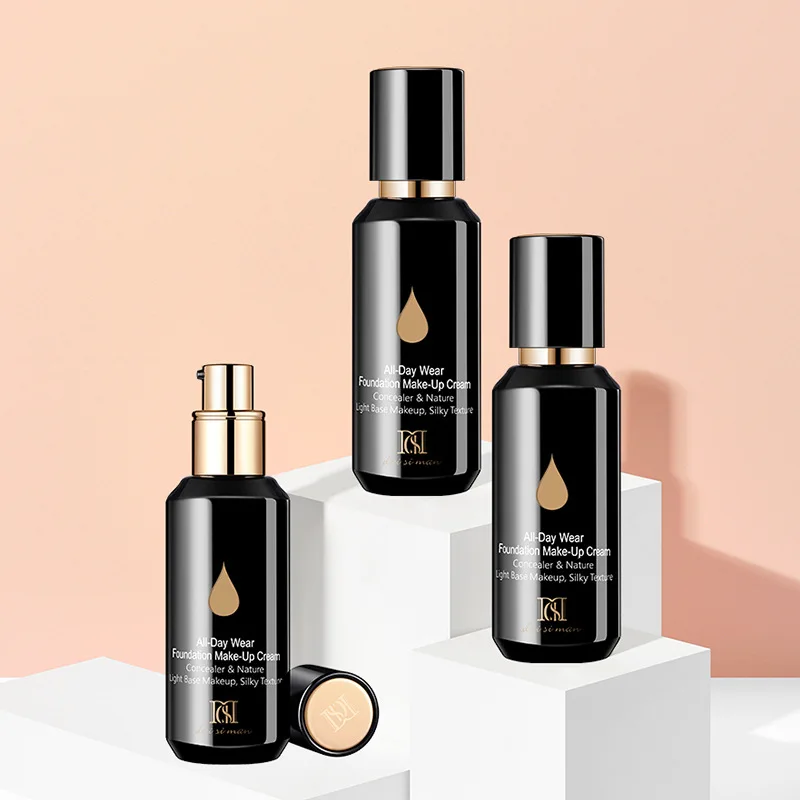 

New Product Liquid Foundation Oil Control Moisturizing Concealer Dry Skin Oily Skin Nourishing Skin Light Nude Makeup BB Cream