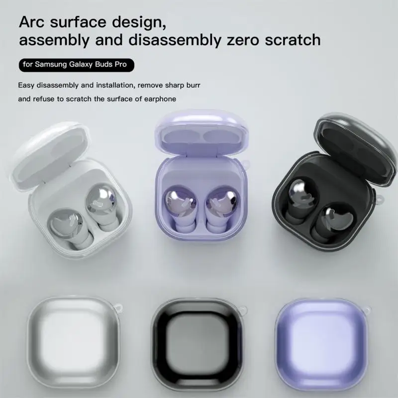 

Dust-proof Protective Sleeve Smart Accessories Shockproof Headset Case Tpu For Samsung Galaxy Buds Pro