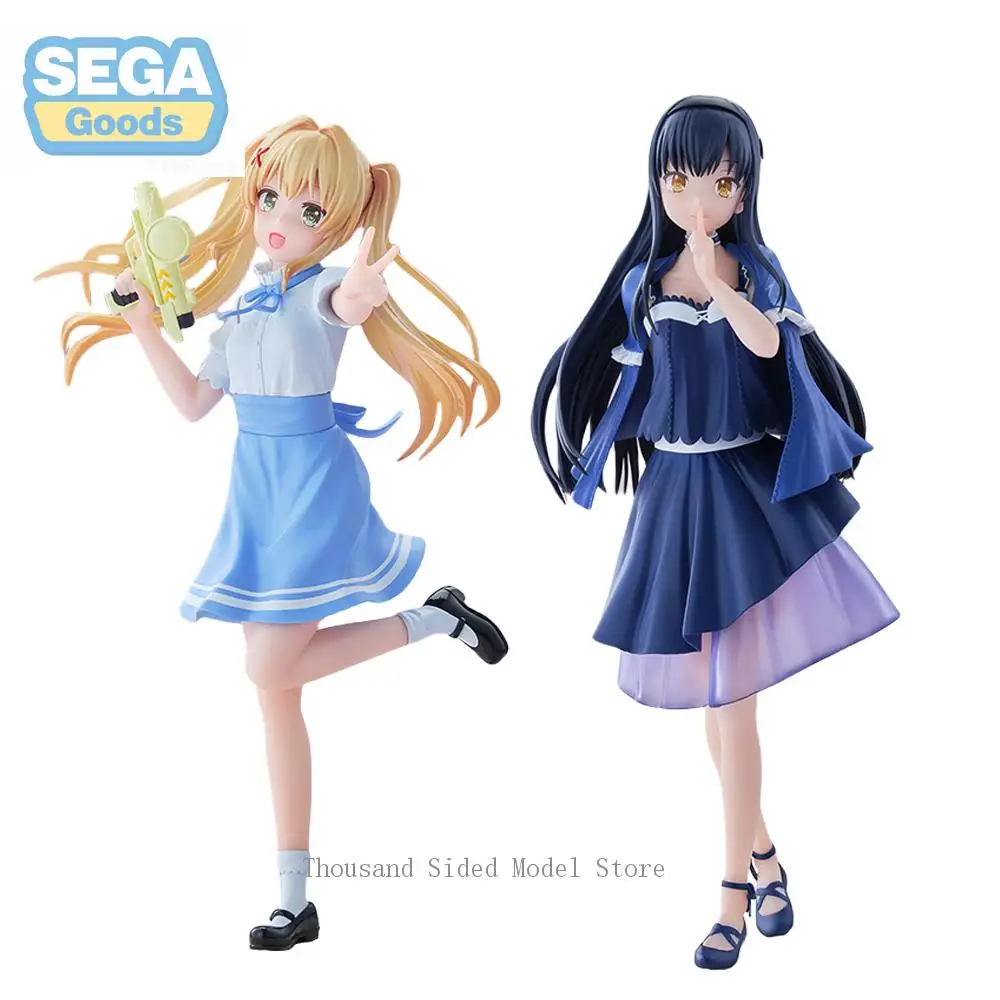 Фото В наличии оригинальные SEGA Luminasta летние карманы Tsumugi Wenders Kushima Kamome фигурка аниме модель Коллекционная игрушка для мальчика №1