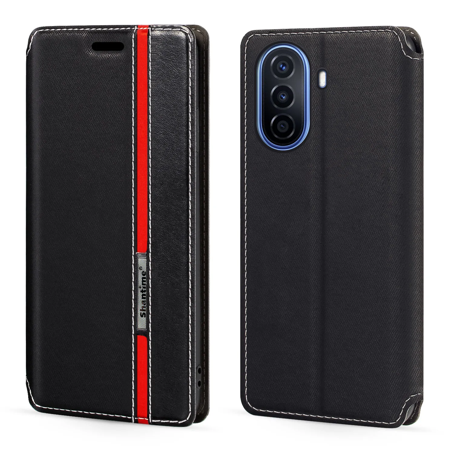 

For Huawei Nova Y70 Plus Case Fashion Multicolor Magnetic Closure Leather Flip Case Cover with Card Holder For Huawei Nova Y70