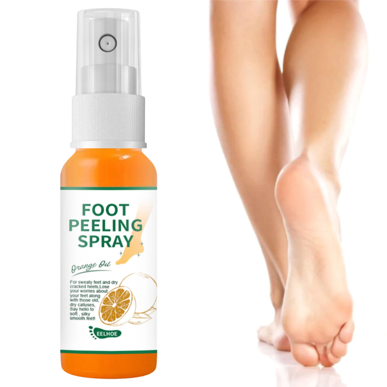 

Exfoliating Foot Spray Dead Skin Remover Calluses Moisturizing Foot Care Tool for Pedicure Nourishing Feet Care Spray