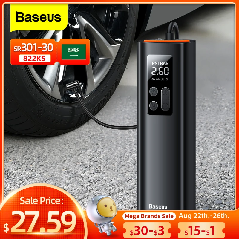 	Baseus Mini Car Air Compressor	