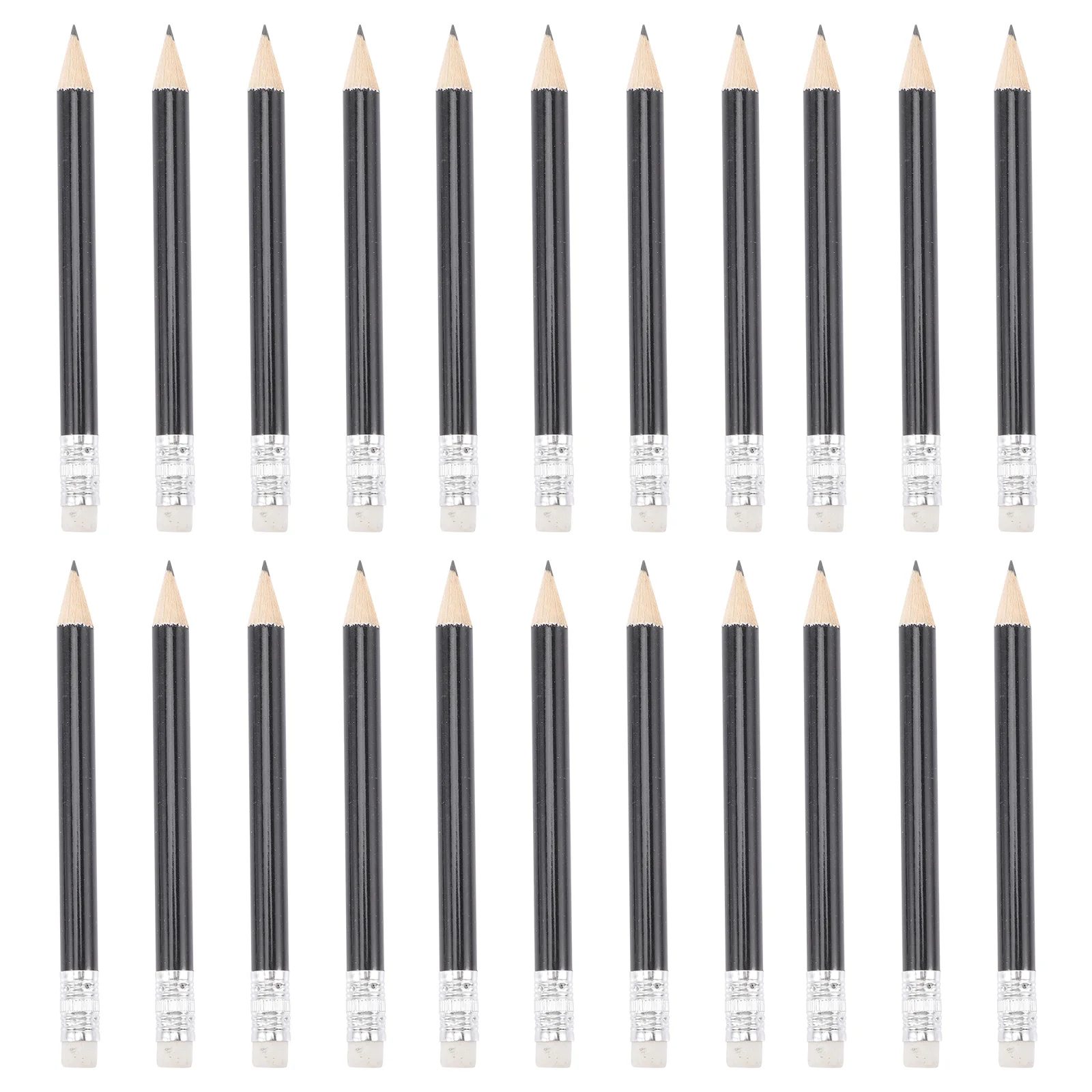 

24 Pcs Golf Pencils Children Golfs Mini Balls Small Wooden Eraser Erasers Kids Bulk Pocket Bridal Shower