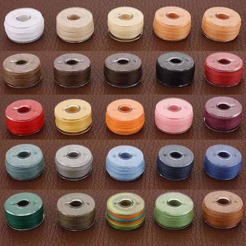 

2023 25 Colors Sewing Waxed Round Thread Polyester, Hand Rope Make Leather Stitching Repair Shoes Weave Knitting DIY 0.45/0.55/0