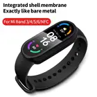 3D пленка для Xiaomi Mi Band 6 5 4 3 умный ремешок жесткий чехол из поликарбоната полная Защита экрана для miband 6 5 защитный чехол