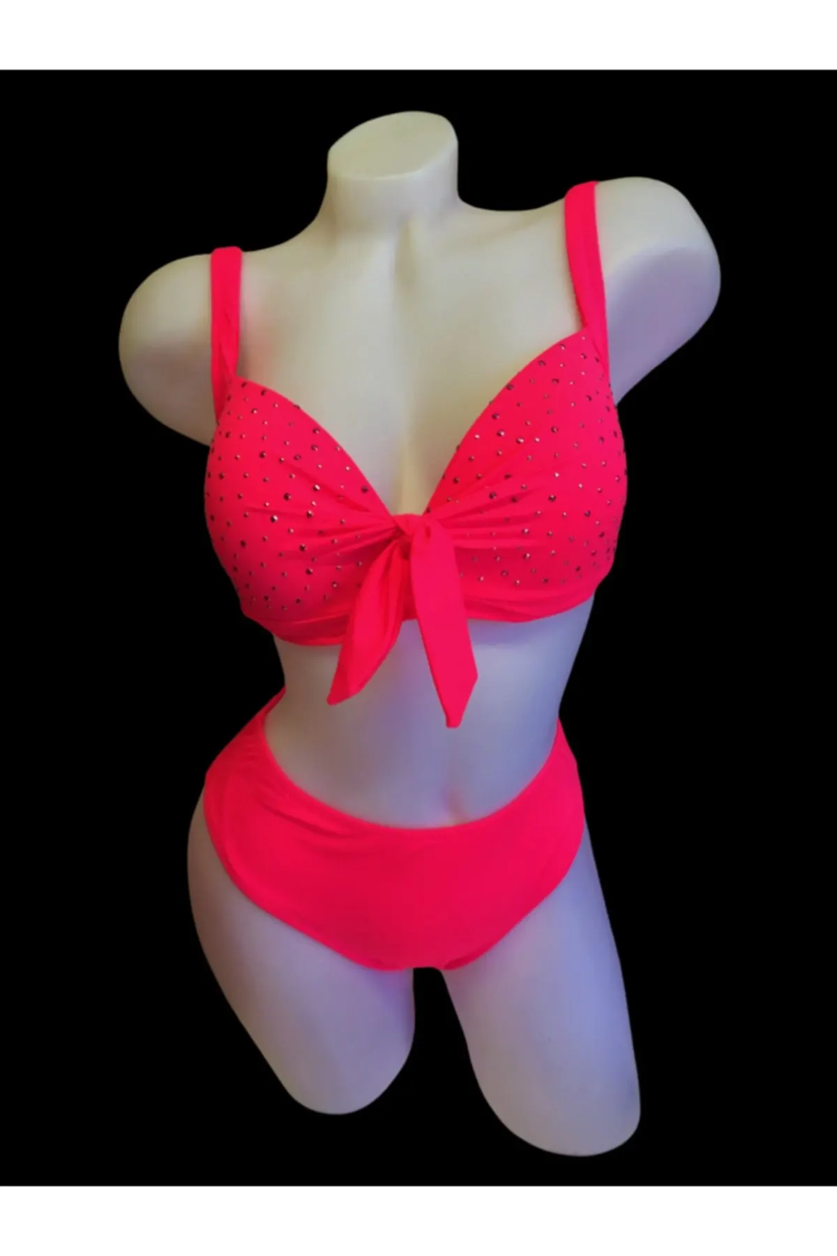 

Women's Bikini Pink Bikini Set Swimwear Lady Swimsuit Sexy Bikini 2022 New Push Up Bikini Set Suit Women Beachwear Biquini