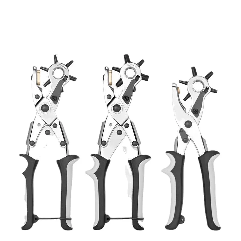 

Плоскогубцы 2-4,5 мм, дырокол для кожи, вращающийся дырокол для ремня, перфоратор для шитья ремня, инструменты для кожевенного ремесла