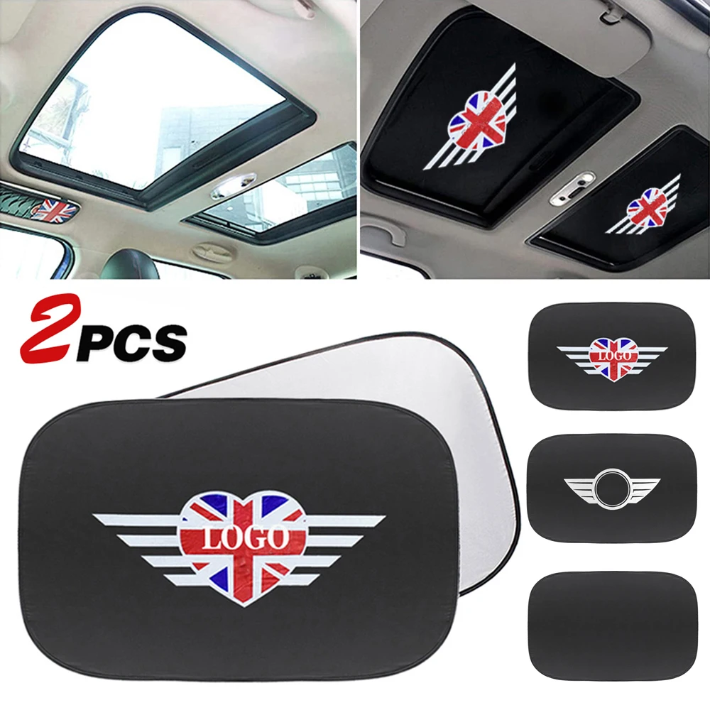 

2Pcs For Mini Cooper Clubman Countryman R55 R56 R60 R61 F56 Car Sunroof Sunshade Cover Parasol Coche Sun Shade Anti UV Cooling