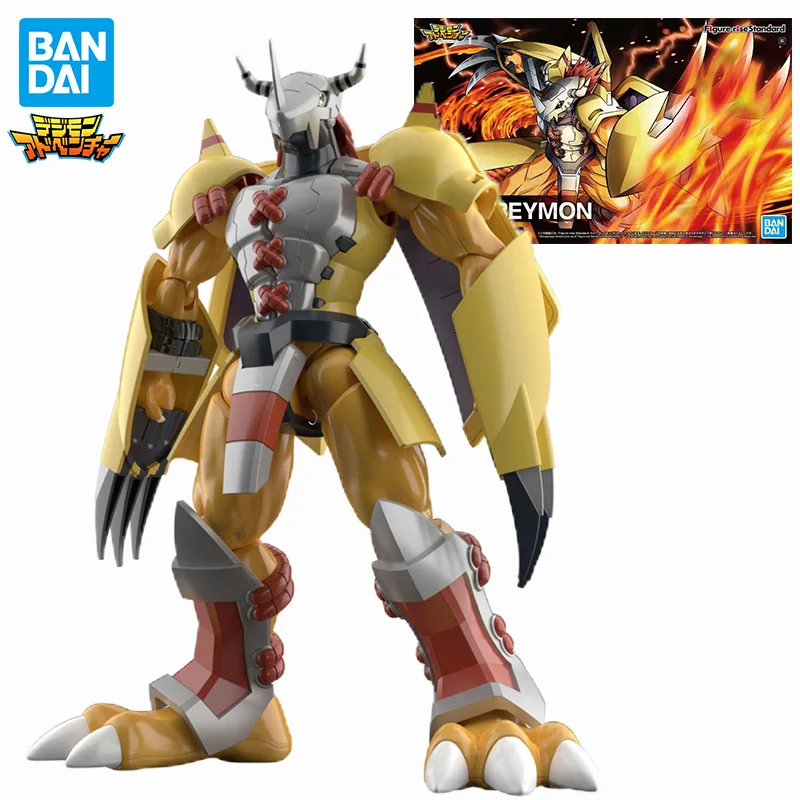

Оригинальные фигурки из ПВХ размером 13 см, сборные Аниме фигурки Bandai Frs Digimon Adventure War, серая ТВ, коллекционные модели игрушек